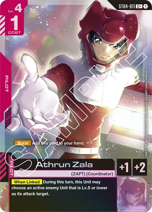 Athrun Zala (C+) (ST04-011) (ST04)