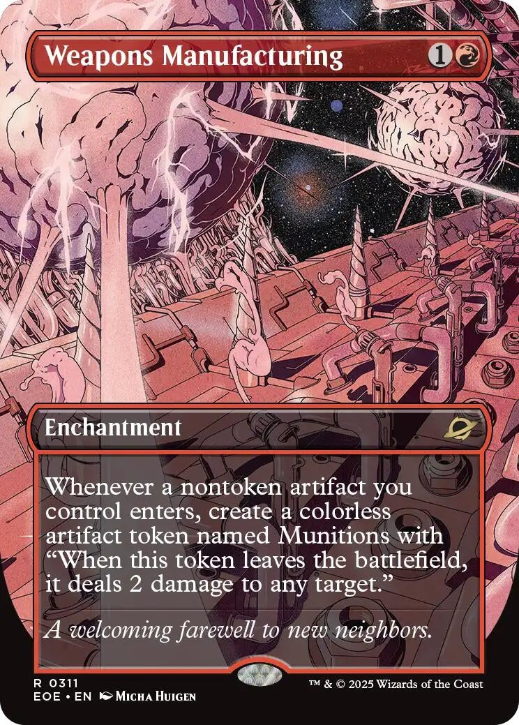 Weapons Manufacturing (Borderless) (311) (EOE)