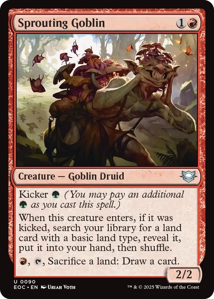 Sprouting Goblin (90) (EOC)