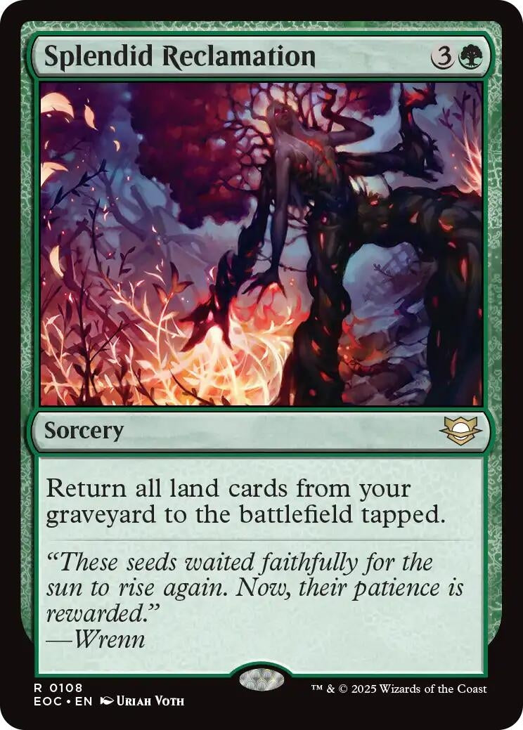 Splendid Reclamation (108) (EOC)