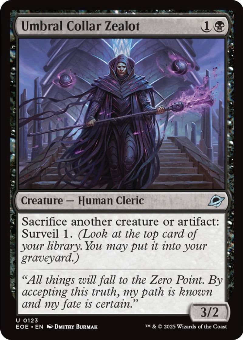 Umbral Collar Zealot (123) (EOE)