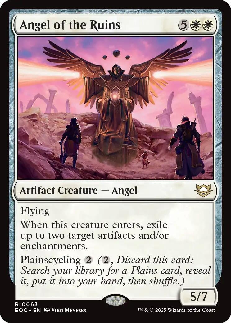 Image for Angel of the Ruins (63) - Magic: The Gathering