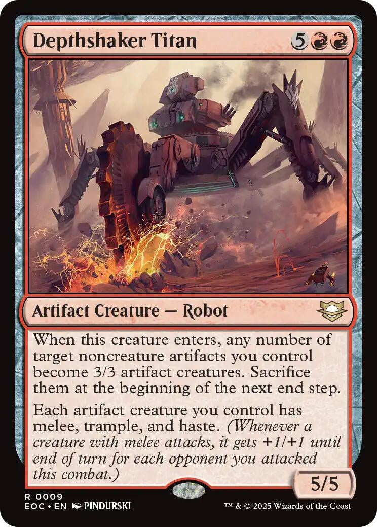 Image for Depthshaker Titan (9) - Magic: The Gathering