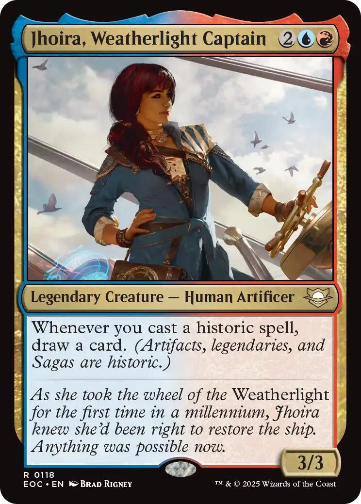 Jhoira, Weatherlight Captain (118) (EOC)