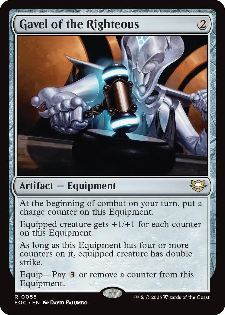Image for Gavel of the Righteous (55) - Magic: The Gathering