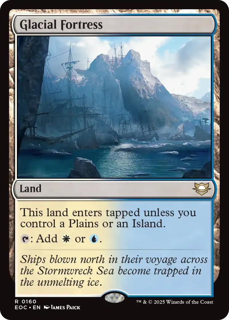 Image for Glacial Fortress (160) - Magic: The Gathering