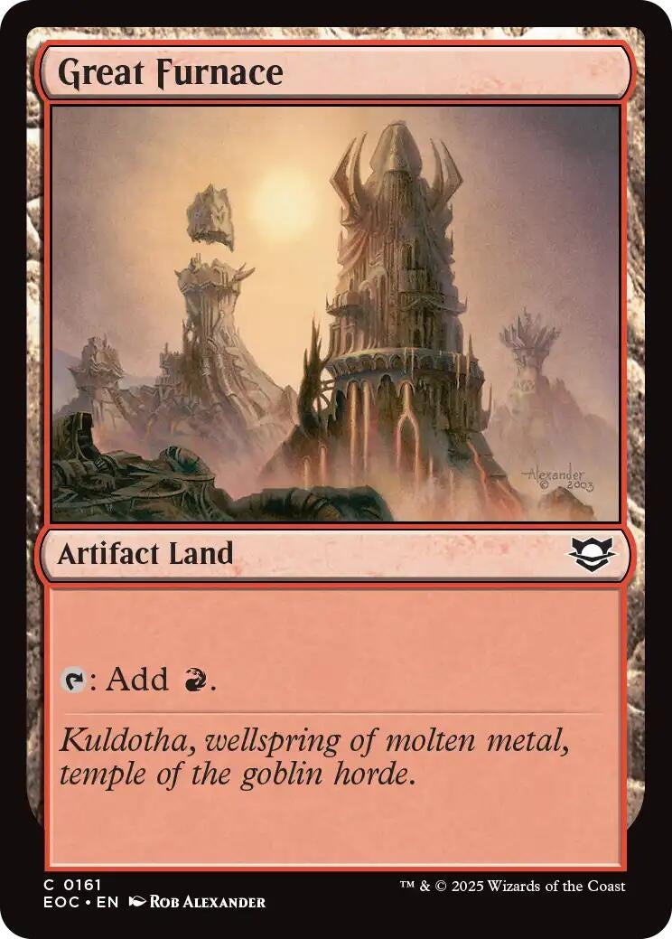 Image for Great Furnace (161) - Magic: The Gathering