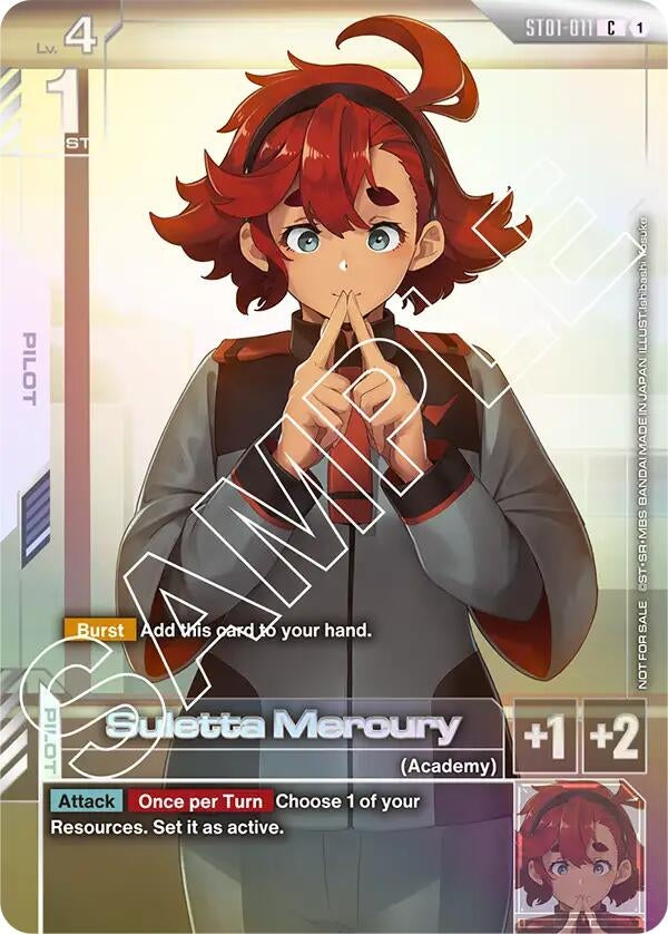 Suletta Mercury (Newtype Challenge 2025 Mission 1) (ST01-011) (GCG-PR)
