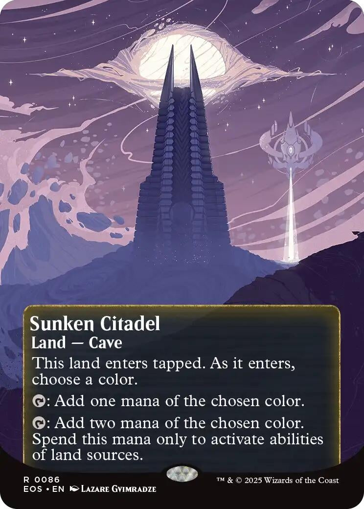 Image for Sunken Citadel (0086) (Borderless) (86) - Magic: The Gathering