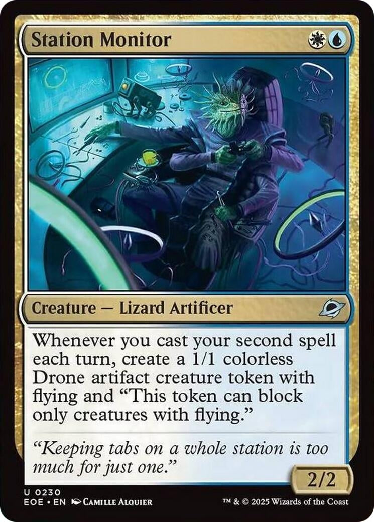 Image for Station Monitor (230) - Magic: The Gathering