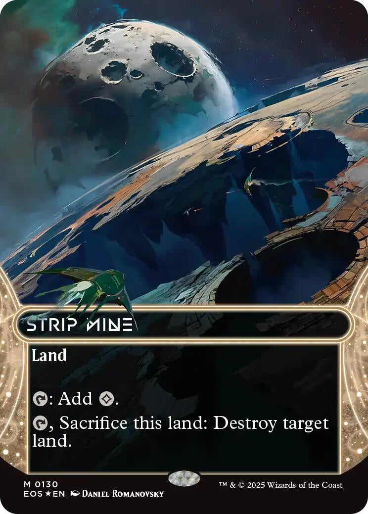 Stripe Mine (0130) (Borderless) (Galaxy Foil) (130) (EOS)