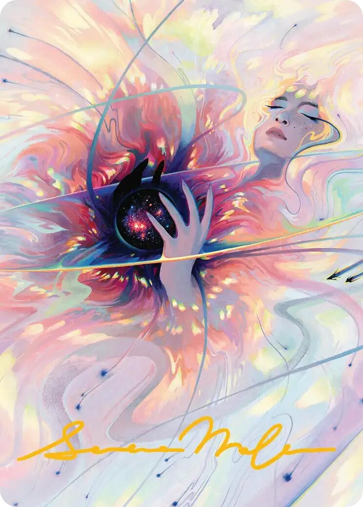 Image for Beyond the Quiet Art Card (Gold-Stamped Signature) (38) - Magic: The Gathering