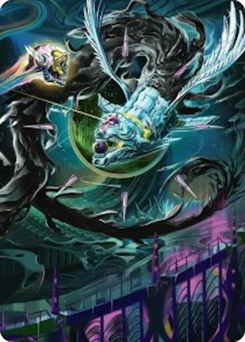 Image for Quantum Riddler Art Card (39) - Magic: The Gathering