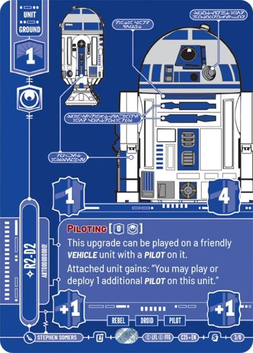 Image for R2-D2 - Artooooooooo! (3/6) (CE2025) - Star Wars: Unlimited