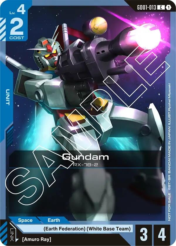 Gundam (GD01-013) (Launch Kit 01) (GD01-013) (GCG-PR)