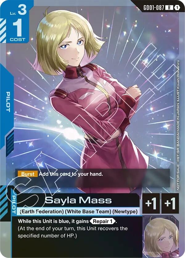 Sayla Mass (Store Tournament Participant Pack 01) (GD01-087) (GCG-PR)