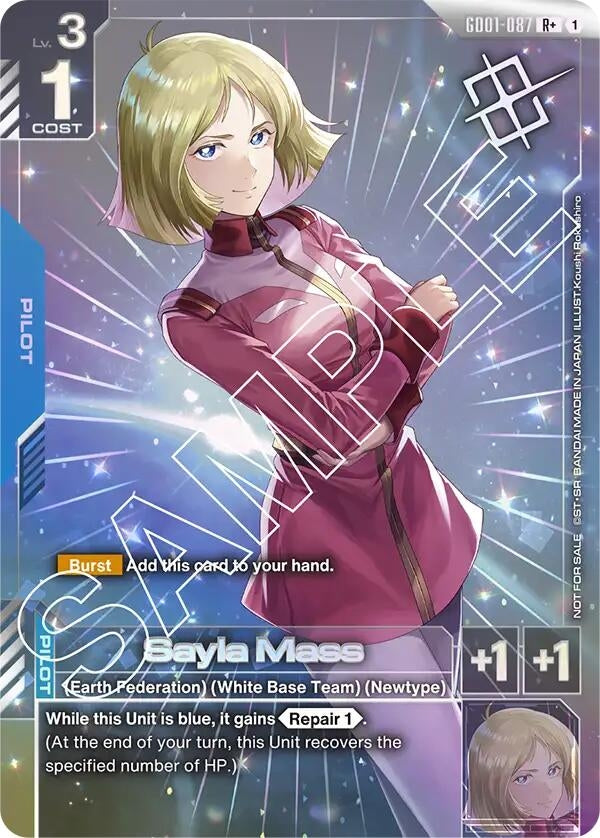 Sayla Mass (Store Tournament Winner Pack 01) (GD01-087) (GCG-PR)