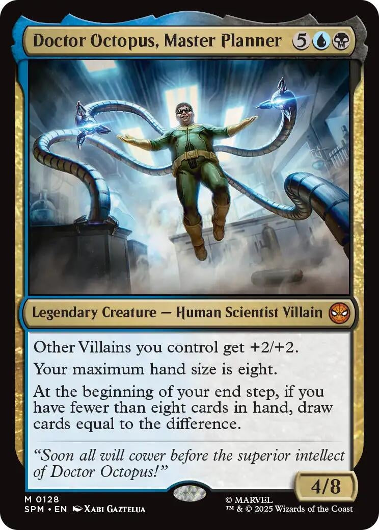 Image for Doctor Octopus, Master Planner (128) (SPM) - Magic: The Gathering