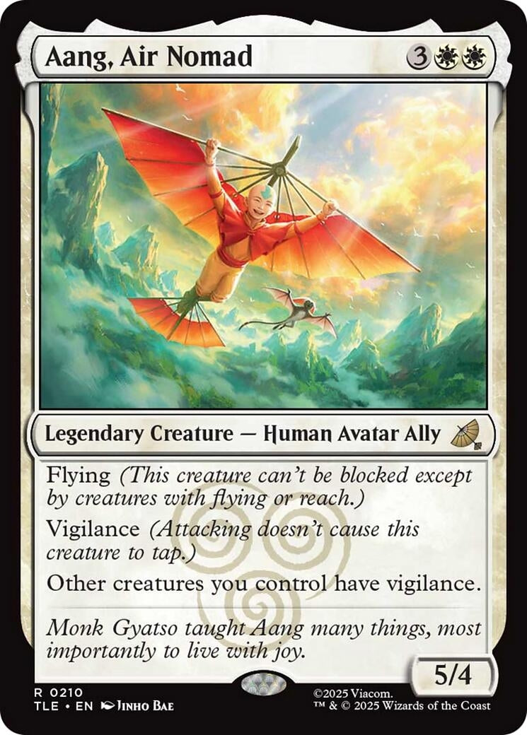 Aang, Air Nomad (210) (TLE)