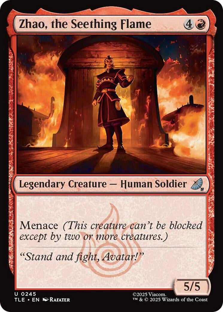 Zhao, the Seething Flame (0245) (245) (TLE)