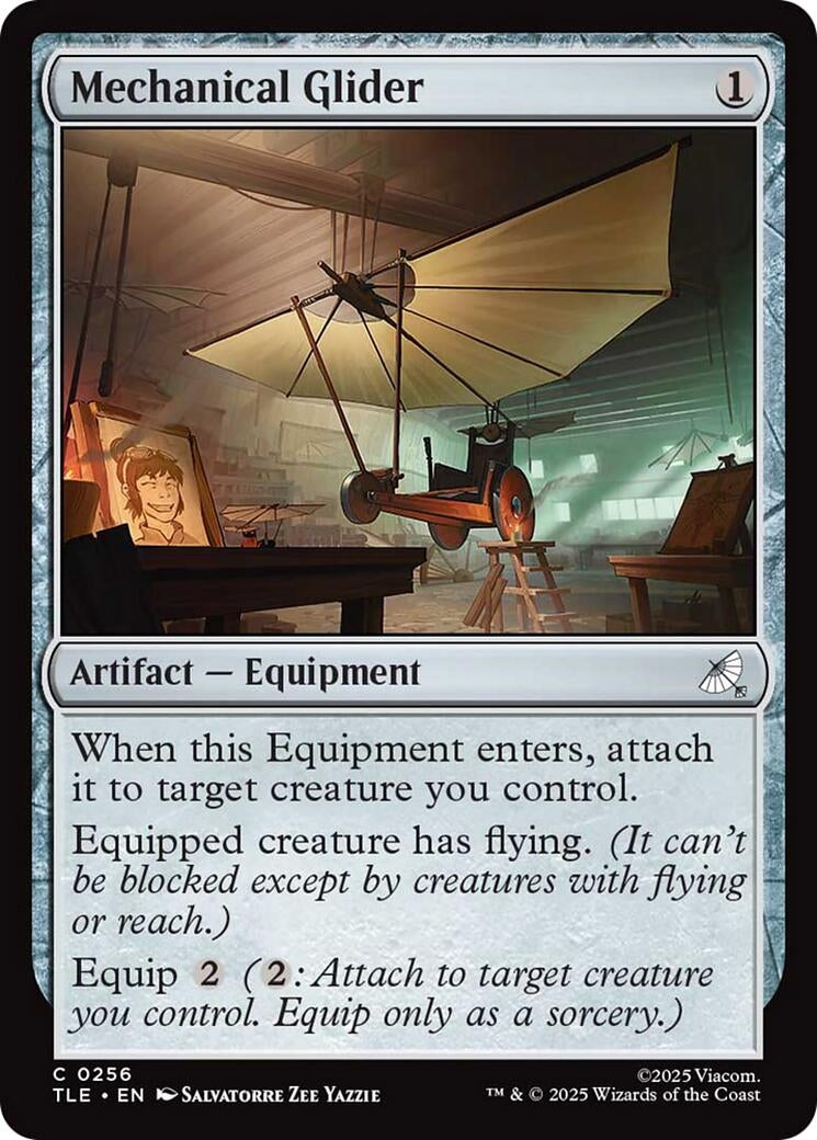 Image for Mechanical Glider (256) - Magic: The Gathering