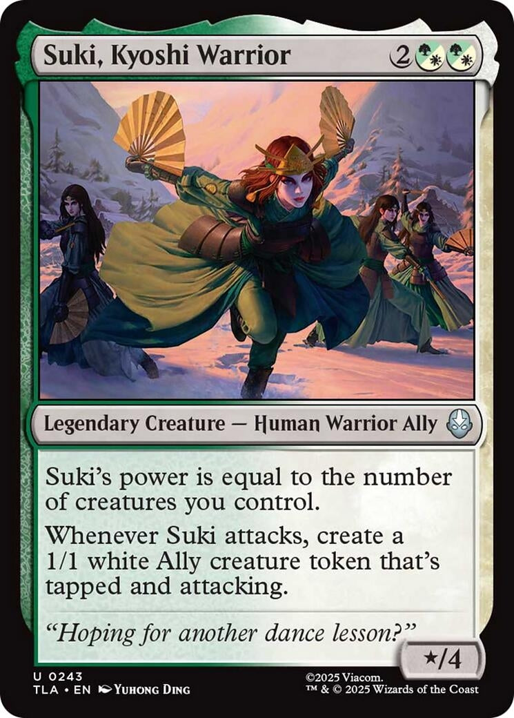 Suki, Kyoshi Warrior (243) (TLA)