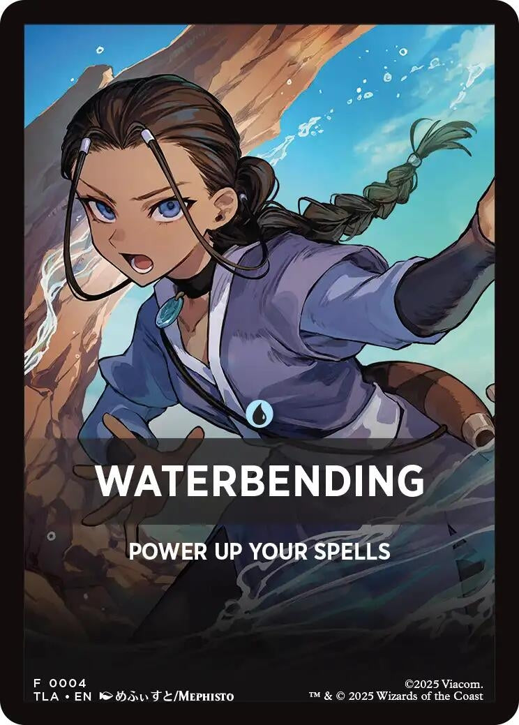 Waterbending Theme Card (4) (TLA)