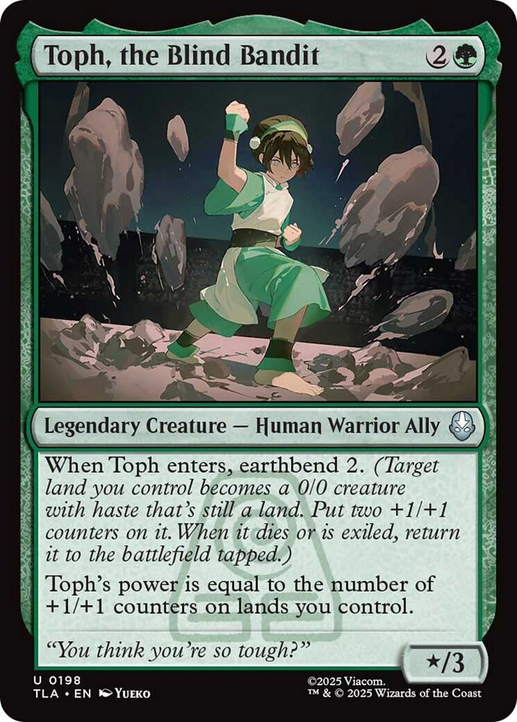 Toph, the Blind Bandit (198) (TLA)