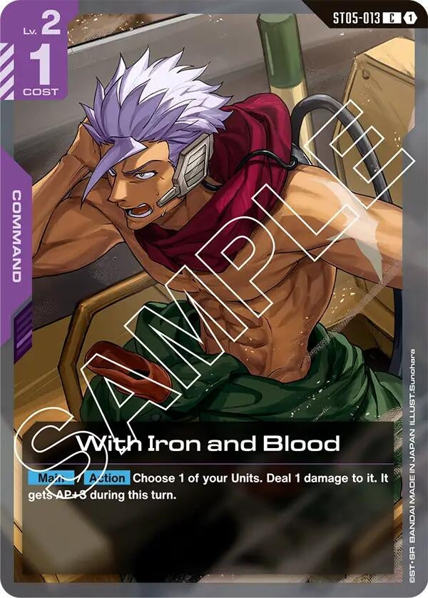 With Iron and Blood (ST05-013) (ST05)