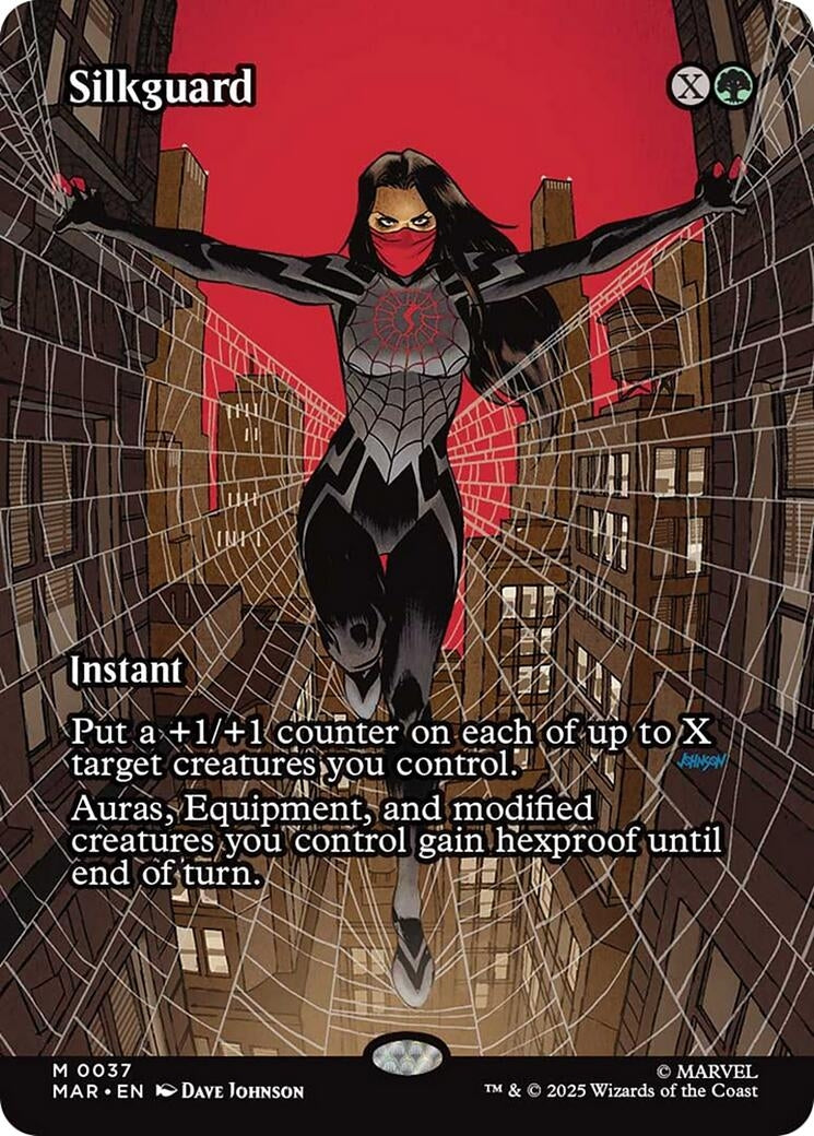 Image for Silkguard (Borderless) (37) (MAR) - Magic: The Gathering