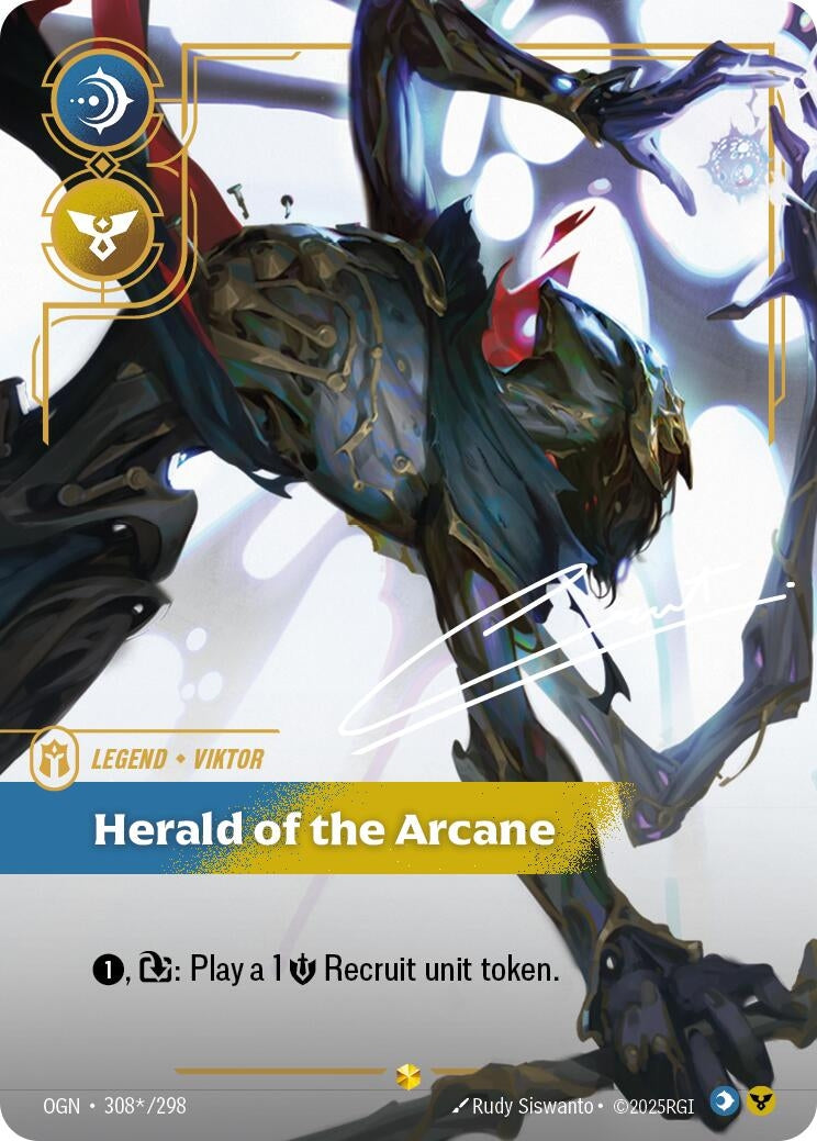 Image for Viktor - Herald of the Arcane (Alternate Art) (308*/298) (OGN) - Riftbound: League of Legends Trading Card Game