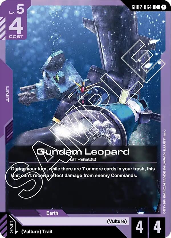 Image for Gundam Leopard (GD02-064) (GD02-064) - Gundam Card Game