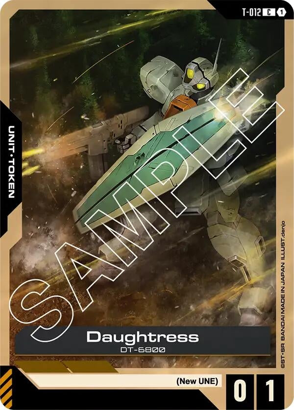 Image for Daughtress (T-012) (T-012) - Gundam Card Game