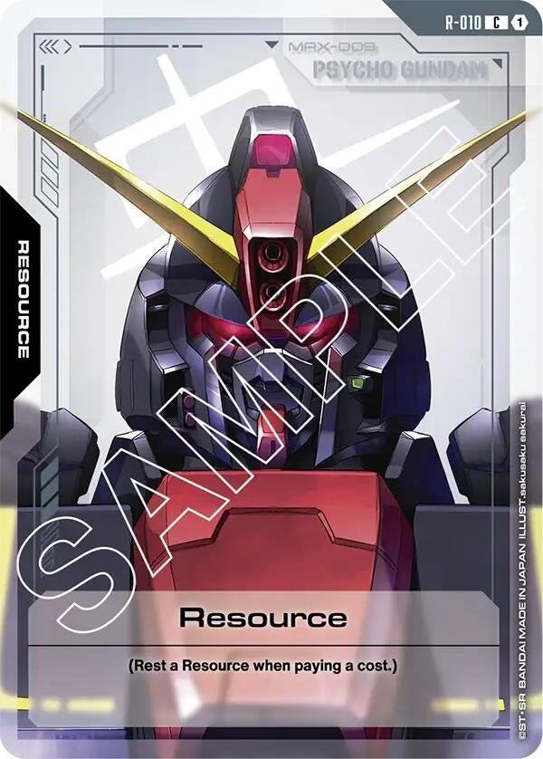 Image for Resource (R-010) (R-010) - Gundam Card Game