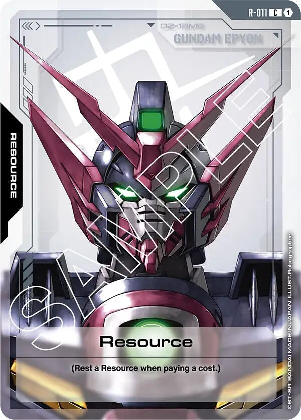 Image for Resource (R-011) (R-011) - Gundam Card Game
