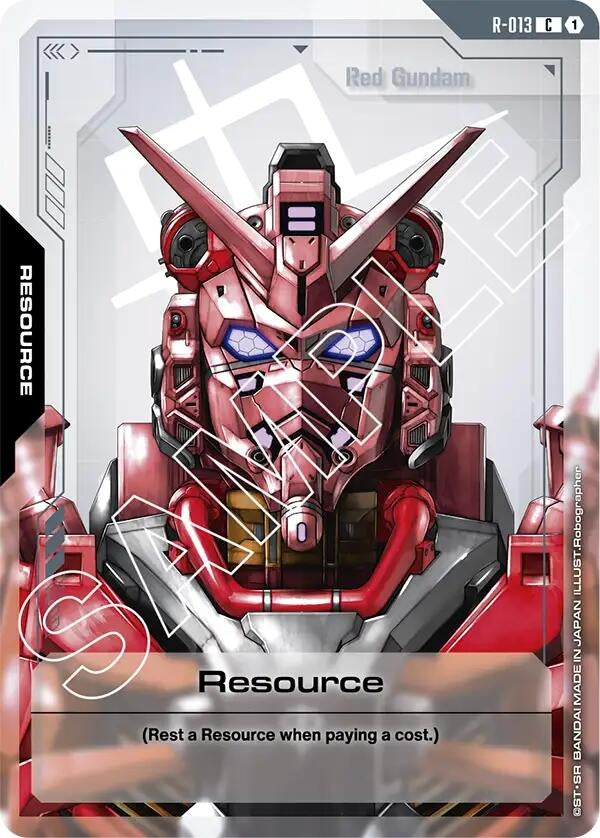 Image for Resource (R-013) (R-013) - Gundam Card Game