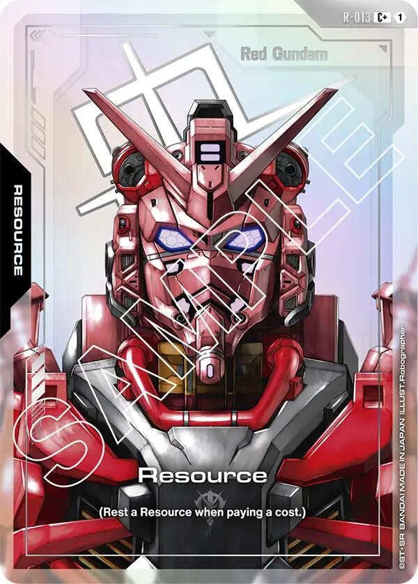 Image for Resource (R-013) (C+) (R-013) - Gundam Card Game