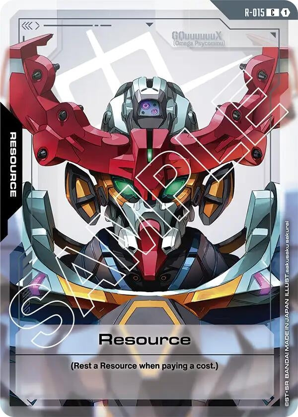 Image for Resource (R-015) (R-015) - Gundam Card Game