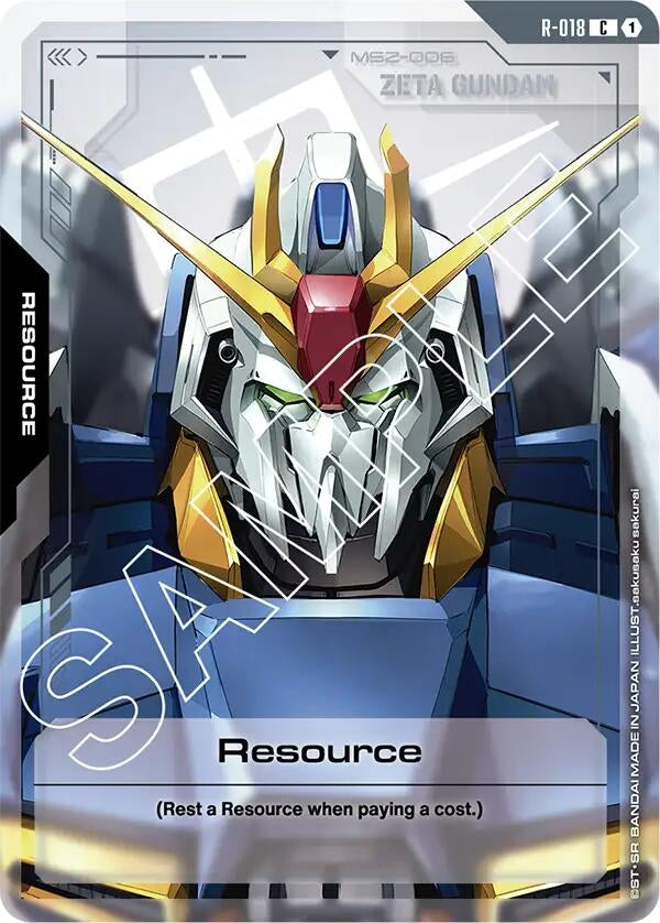 Image for Resource (R-018) (R-018) - Gundam Card Game