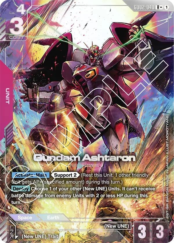 Image for Gundam Ashtaron (R+) (GD02-040) - Gundam Card Game