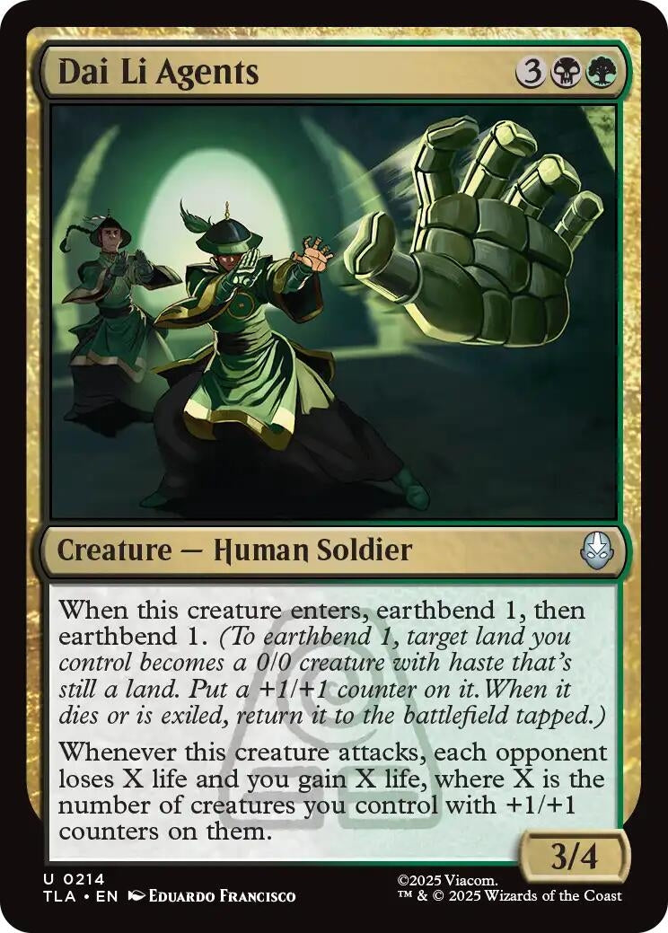 Image for Dai Li Agents (214) (TLA) - Magic: The Gathering