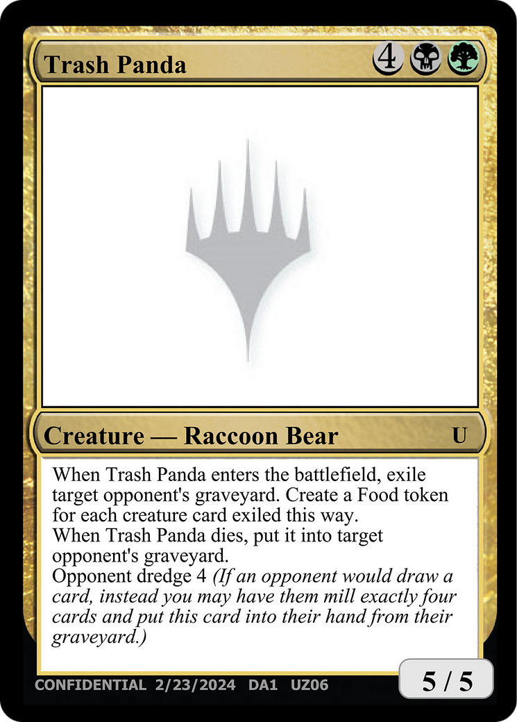 unknown event cards mtg Trash Panda [Unknown Event] – Nexus Tabletop Games
