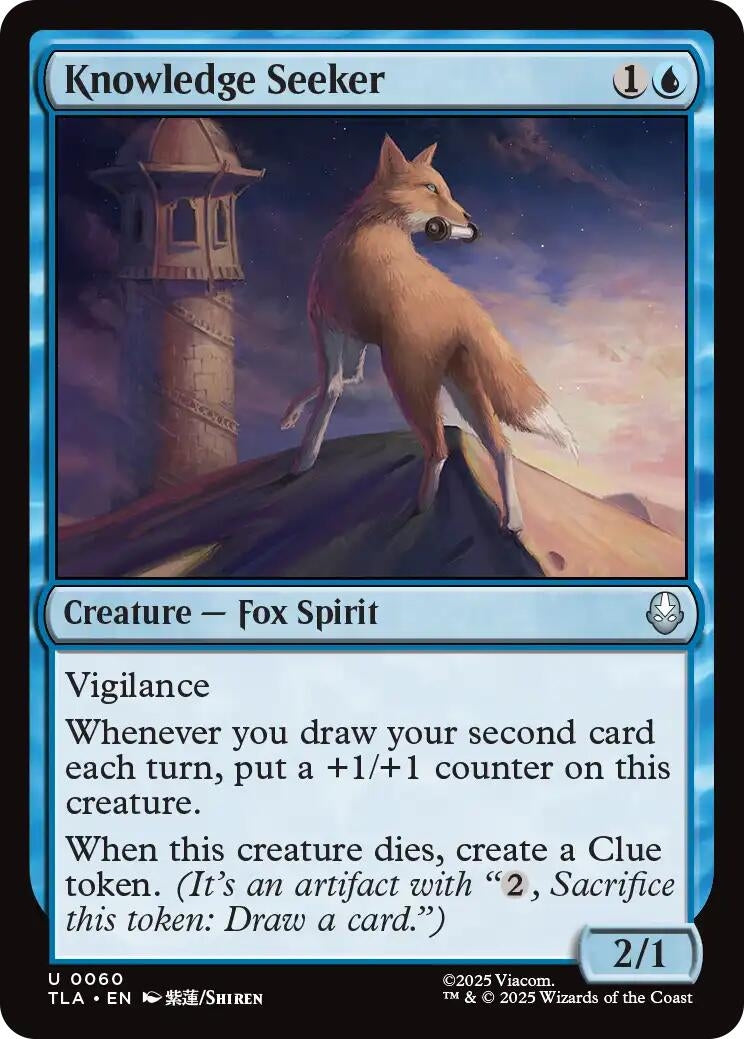 Image for Knowledge Seeker (60) (TLA) - Magic: The Gathering