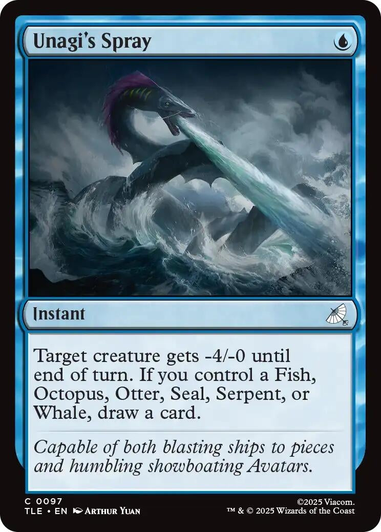 Image for Unagi's Spray (97) - Magic: The Gathering