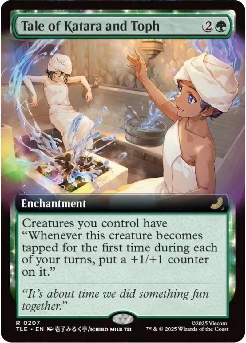 Image for Tale of Katara and Toph (Extended Art) (207) - Magic: The Gathering