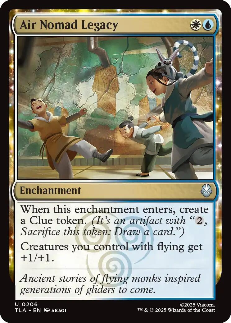 Image for Air Nomad Legacy (206) - Magic: The Gathering