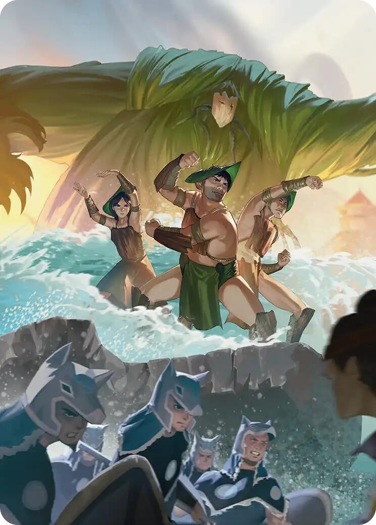 Image for Swampbenders Art Card - Magic: The Gathering
