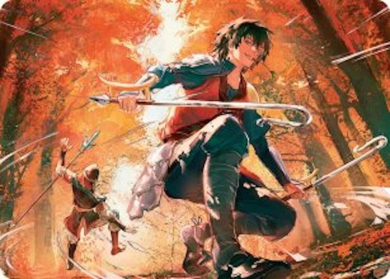 Image for Jet, Rebel Leader Art Card (26) - Magic: The Gathering