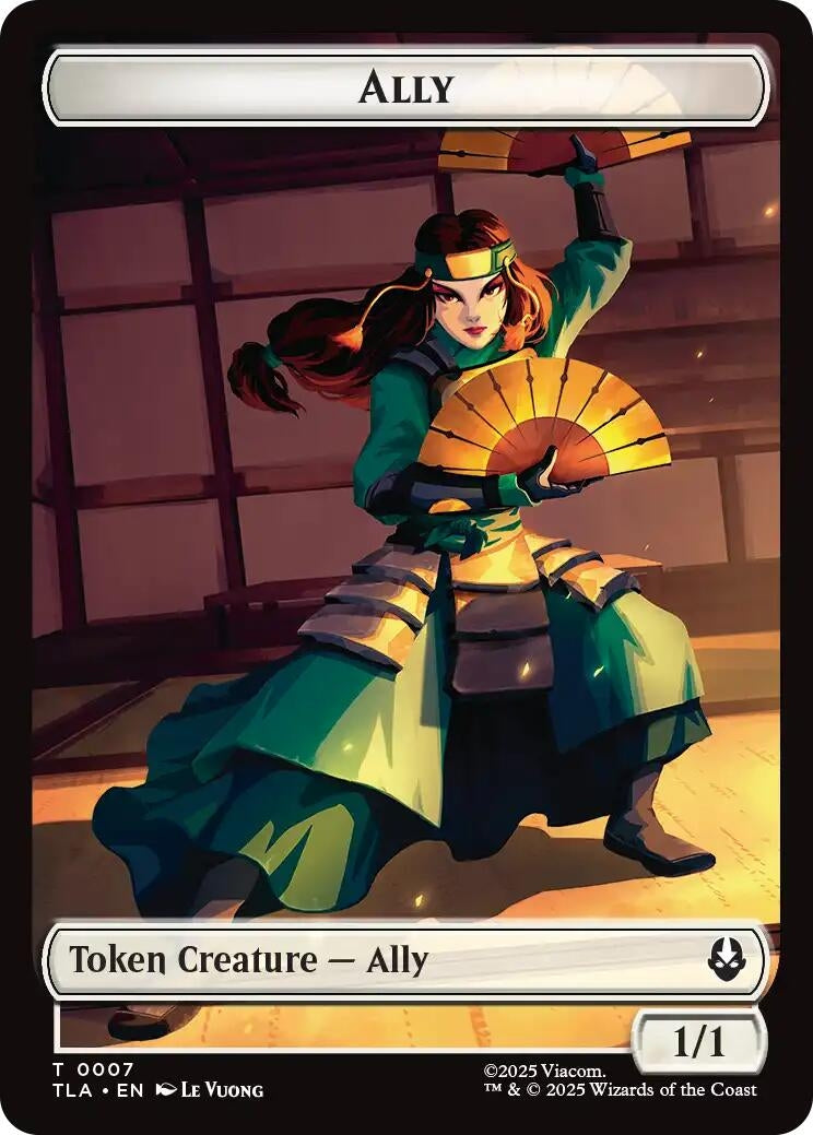 Image for Ally (0007) // Spirit Double-Sided Token (7 // 3) - Magic: The Gathering