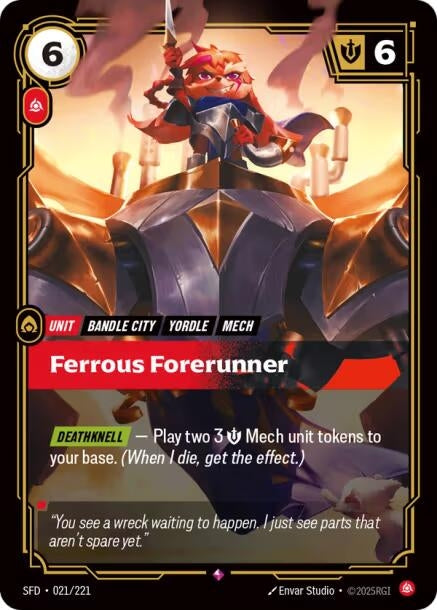 Ferrous Forerunner (021/221) (SFD)